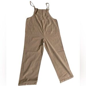 SHEIN Beige Casual Overalls